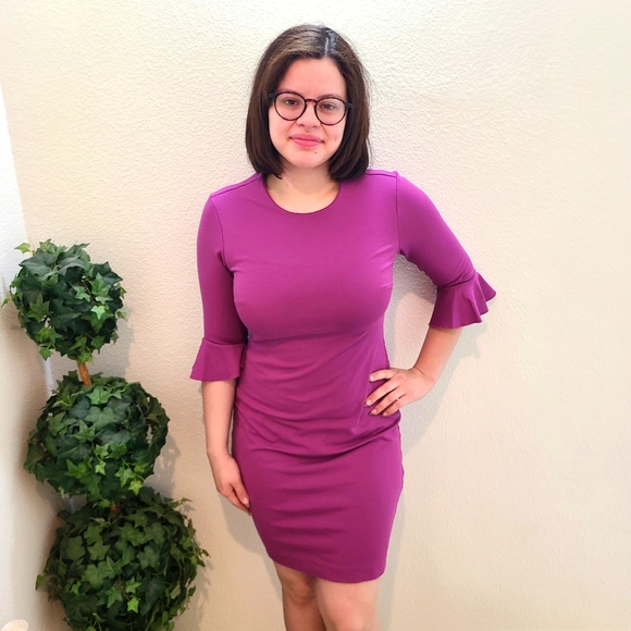 Banana Republic Purple Dress - Picture 3 of 11